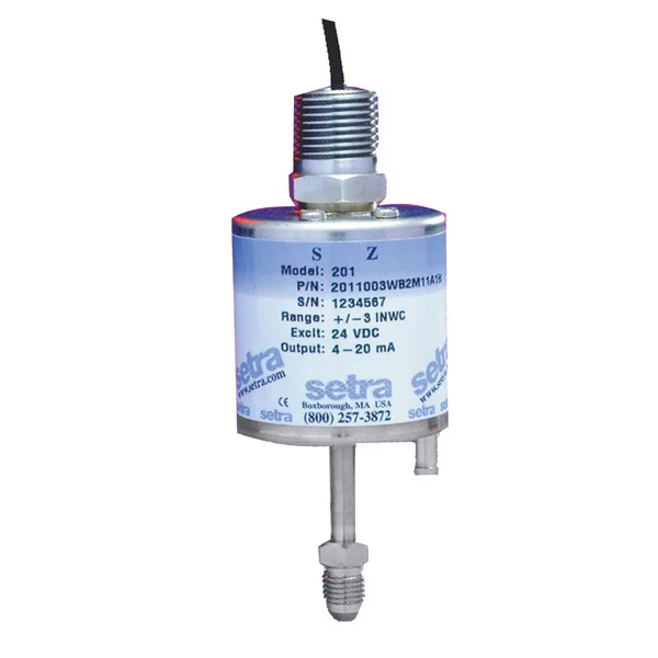 Model 201 Very Low Differential & Gauge Pressure Transducer